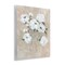 Stupell Industries Flowers on Neutral Beige Wall Plaque Art Design by Nan